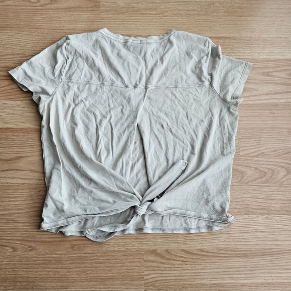 AERIE Tie Back Tee - Picture 2 of 3